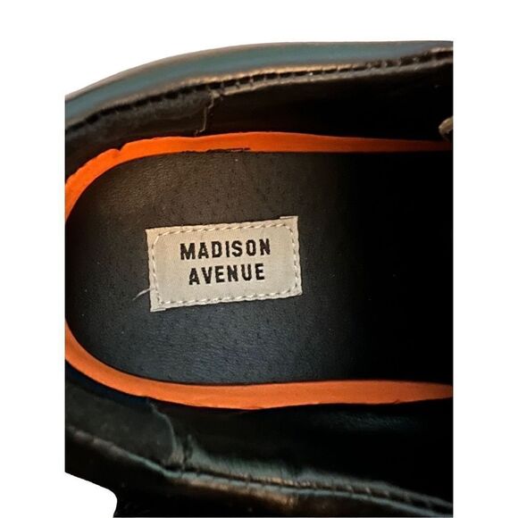 Men’s Madison Avenue Boys Dress Shoes Willies SZ 7M Man Made Materials Lace Up B - Picture 5 of 9